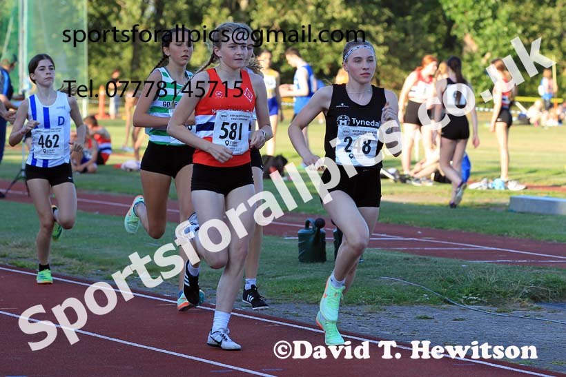 3000 metres, 2022 NEGP Monkton No. 6, Wednesday, Aug. 10th. Photo: David T. Hewitson/Sports for All Pics